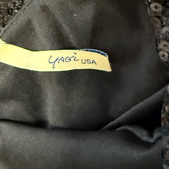 Yagi USA Women’s Black Sequin Party Mini Skirt. Size S - Picture 8 of 9